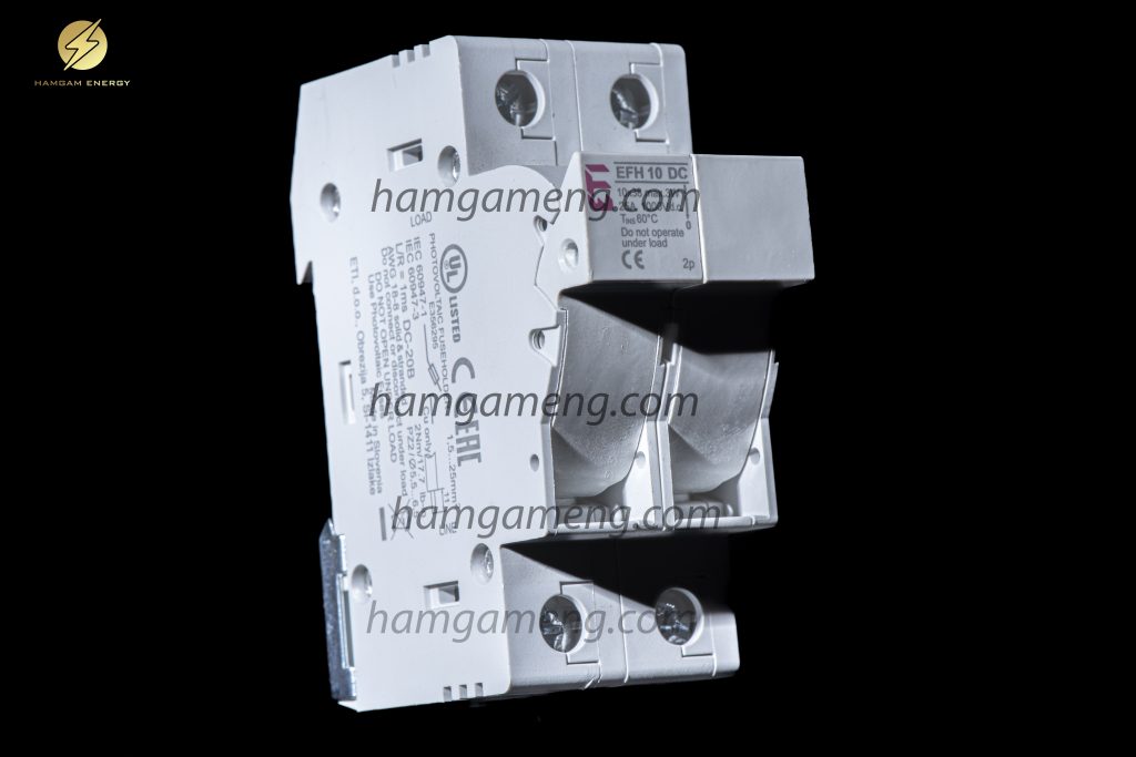 پایه فیوز DC GPV 1000V دوپل ETI