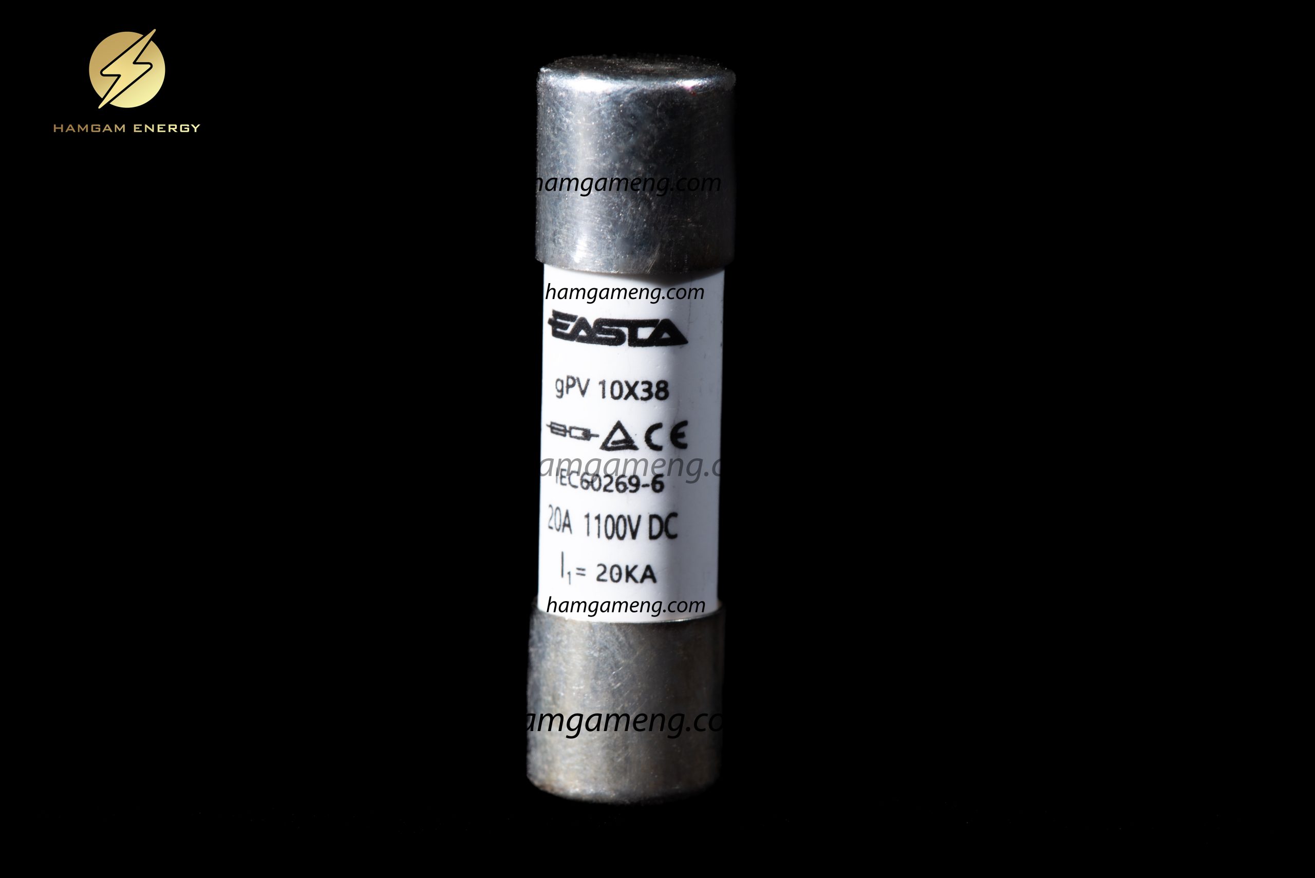 فیوز سیلندری DC GPV 10A 10*38 ایستا فیوز سیلندری DC GPV 16A 10*38 ایستا - Image 1