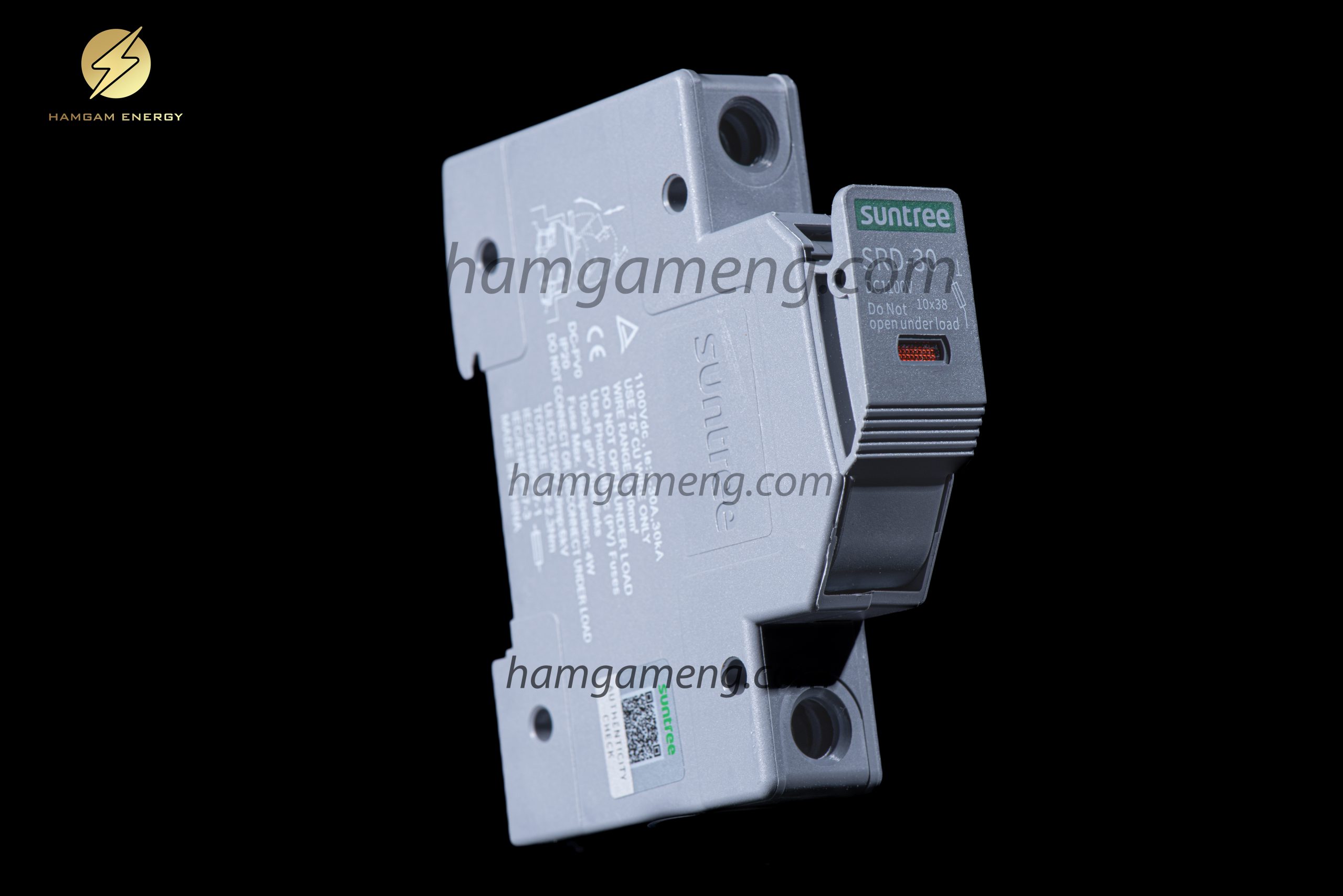 پایه فیوز DC GPV 1000V تکپل سانتری پایه فیوز DC GPV 1000V تکپل سانتری - Image 1