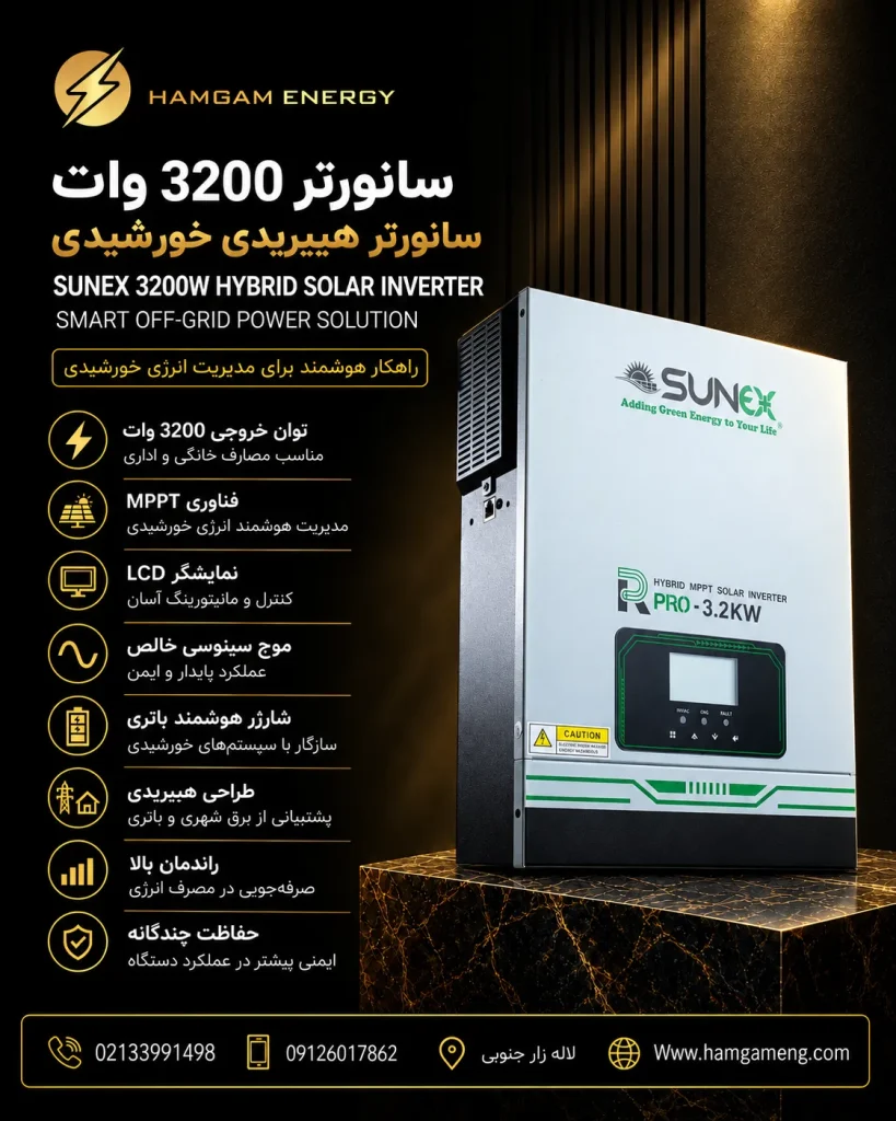 سانورتر 3200 وات سانکس