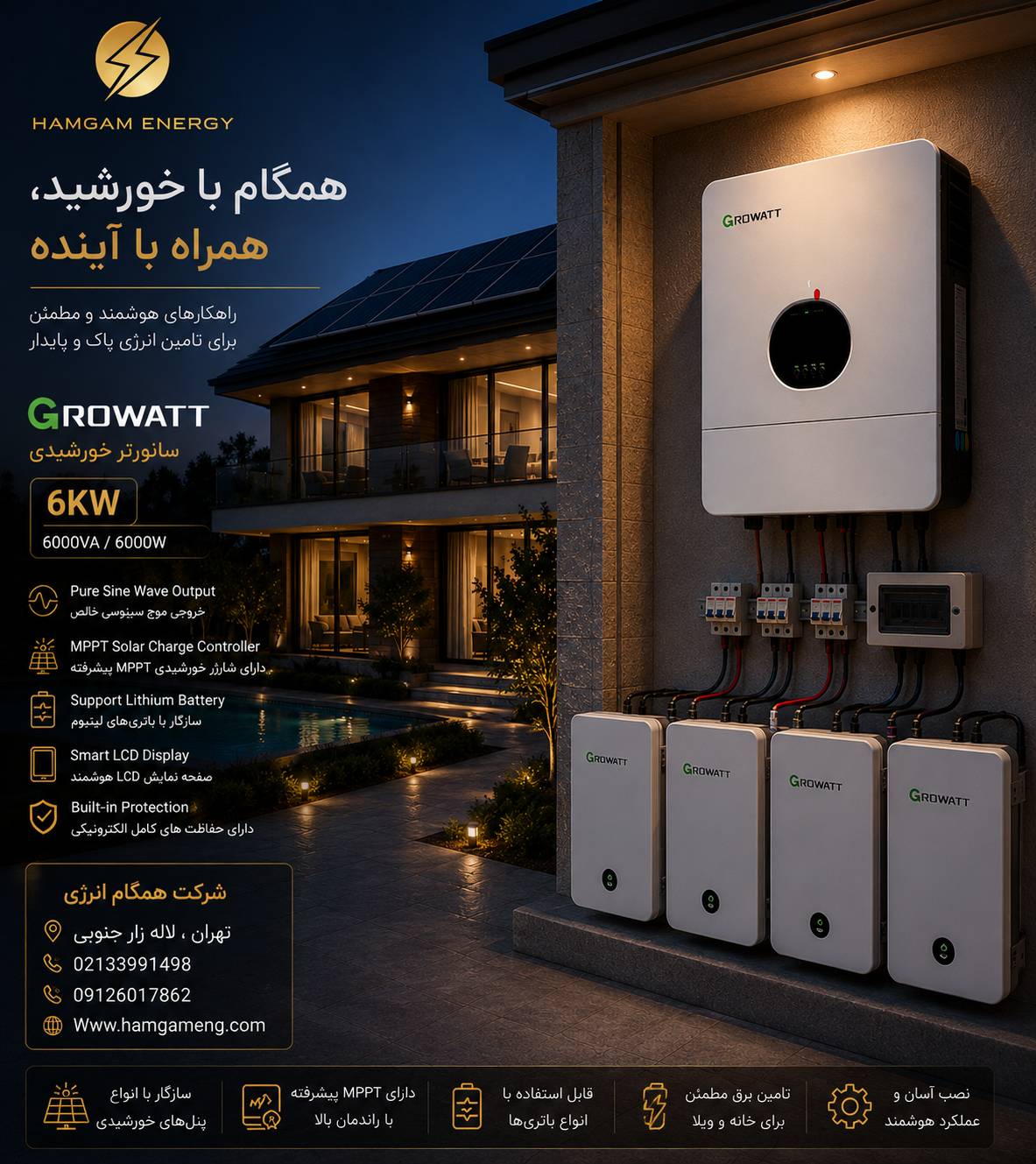 سانورتر 6 کیلووات گرووات سانورتر 6 کیلووات گرووات