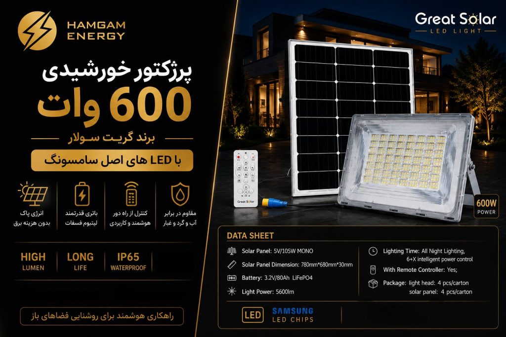 پرژکتور خورشیدی