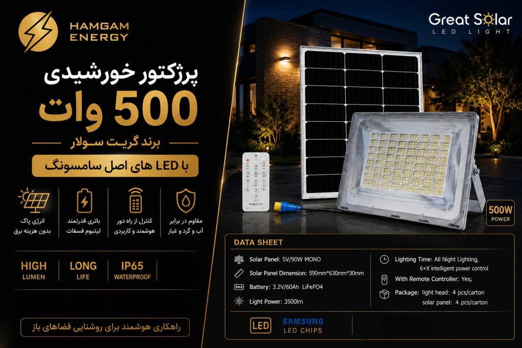 پرژکتور خورشیدی