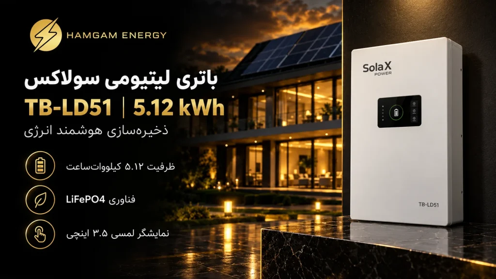 SolaX TB-LD51 Black-Gold Solar Battery